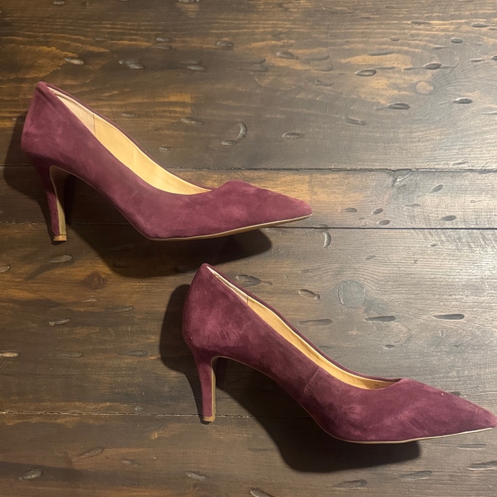 Gianni Bini Plum/Maroon Heels